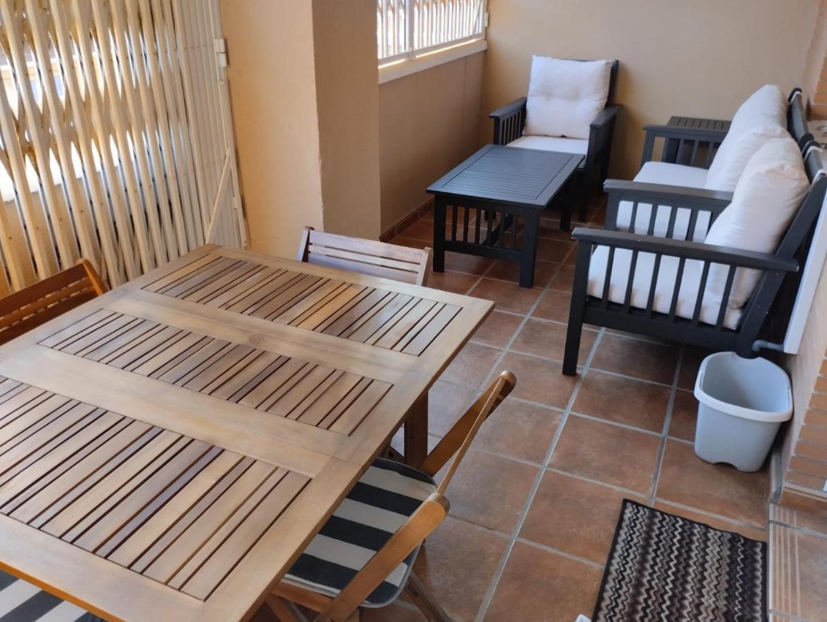 Precioso apartamento en residencial con piscina Roquetas de Mar Exterior foto